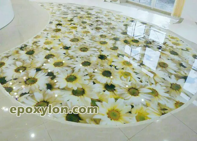 کفپوش اپوکسی متالیک و سه‌بعدی