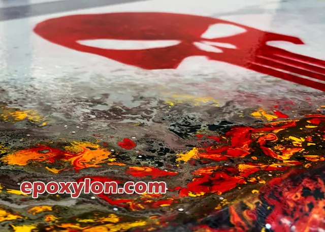 کفپوش اپوکسی متالیک و سه‌بعدی